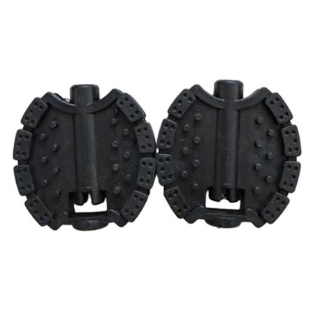 1 Par Barncykel Ersättningspedal Barntricykel Halkfri Pedal Barnvagn Färgglada Plastpedaler Cykeltillbehör KAESI [db]