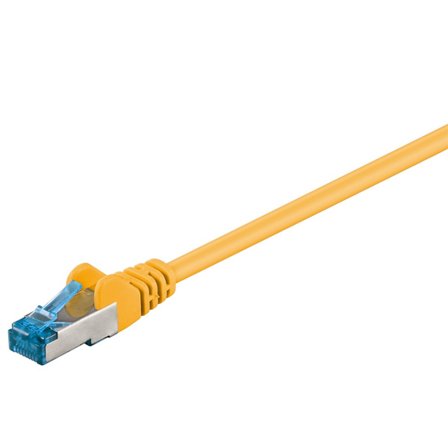 Patchkabel CAT 6A, S/FTP (PiMF), gul, 3 m