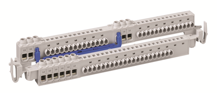 Spelsberg 79032701 Samlingsskena PE/N-klämskena 28 anslutningar, Elfördelning & strömförsörjning