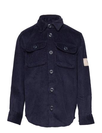 Jjdarren Cord Overshirt Ls Jnr Navy Jack & J S
