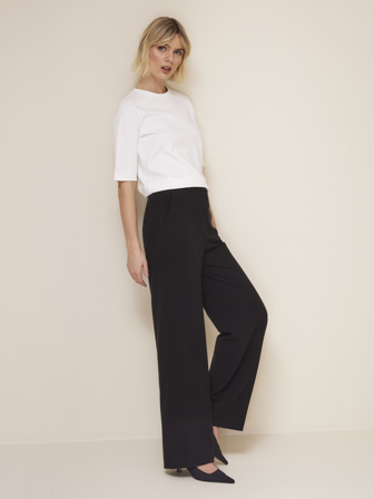MATCH - Juni bukse - Jean Paul - Dame - Bukser & Jeans - Svart - M - 63% polyester, 33% viskose og 4% elastan