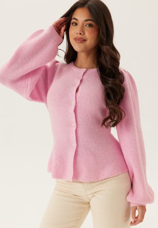 Pieces Pcsilly Ls Puff Knit Cardigan Vaatteet