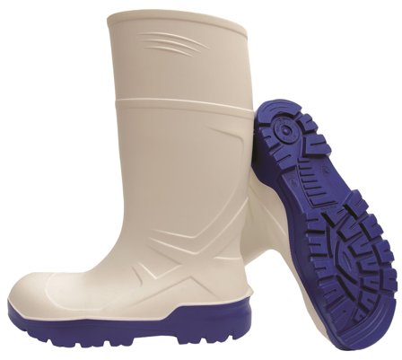 Techno Boots S4 Vernestøvel hvit Str 40, Sko