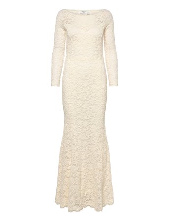 Rosemunde Rwdelicia Off-Shoulder Ls Long Brid - Cream - L