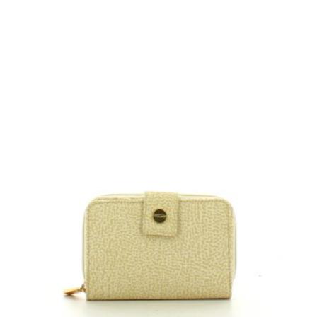 Borbonese Wallets Cardholders beige, Dam Plånböcker, Dam, Storlek: ONE SIZE