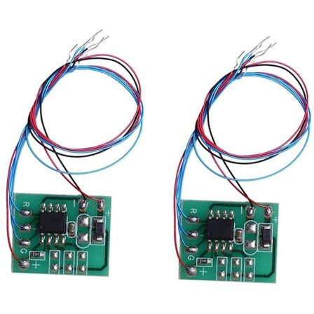 2 stk. DIY skala konstruktion sandbord model kredsløbskort trafiklys signal model HO skala tog jern miniaturer