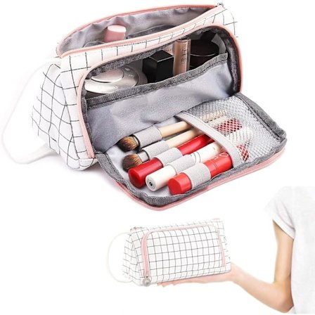 Case med stor kapacitet, case med 3 fack, case för tonåringar för skola och kontor