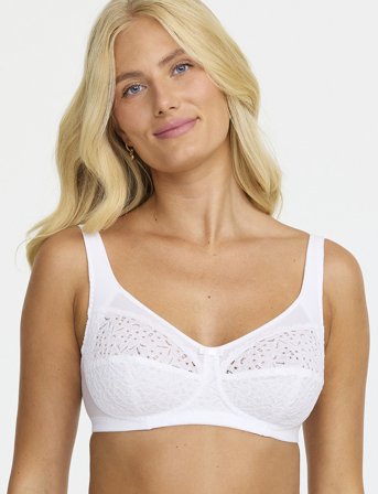 Damella of Sweden Bra Without Underwire Viola - White - C x 75