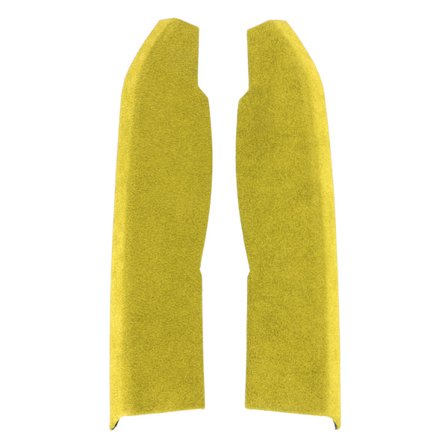 2 STK 2 mm Tjocklek Mocka Mittkonsol Dekorativa Lister Kompatibla med Subaru BRZ 2013-2020 Gul