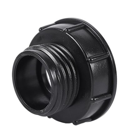 S80 til S60 IBC Tank Adapter Vann Tank Utladning Avløp Reduserende Kobling Tonn Tønne Beslag Hage Vann Kobling (FMY)