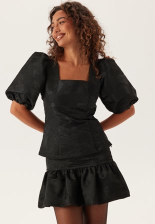 BUBBLEROOM-Brocade Blouse-46