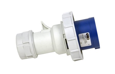 Garo PV 232-6 S Støpsel IP67, 3-polet, 32 A 230 V, blå, 6 h, Stikkontakter & kabler