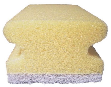 Hygienteknik Rengöringssvamp med grepp vit - Lyreco - Städ och hygien > Städredskap > Svampar och skurblock