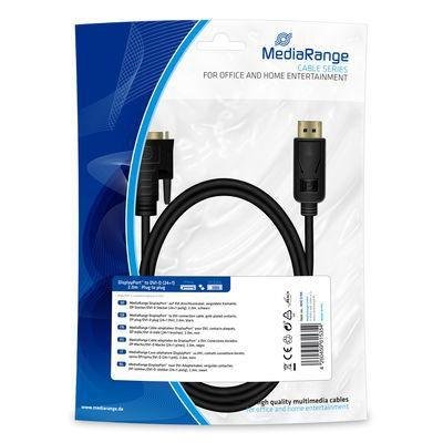 MediaRange Video Cable Adapter 2 M