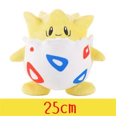 Pokémon Togepi Tomy Plysch 25 cm - Gul