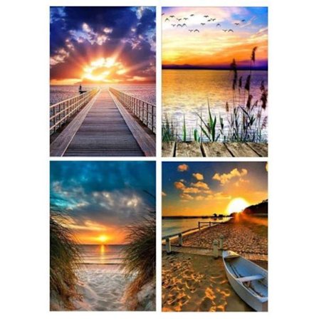 5D Diamond Painting Landskap- 4 modell