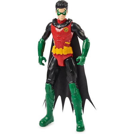 DC Comics Batman 12-tums Nightwing Actionfigur, Leksaker för pojkar från 3 år