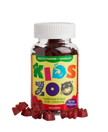 Kids Zoo Multivitamin + Mineraler 60 stk, Helse & Madvarer, Børnevitaminer, Multivitaminer Til Børn
