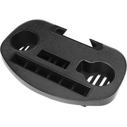 Nollgravitationsstol Bricka Mugghållare för Fällstolar Universell Clip On Brickbord Mugghållare Fäste med Telefonfack