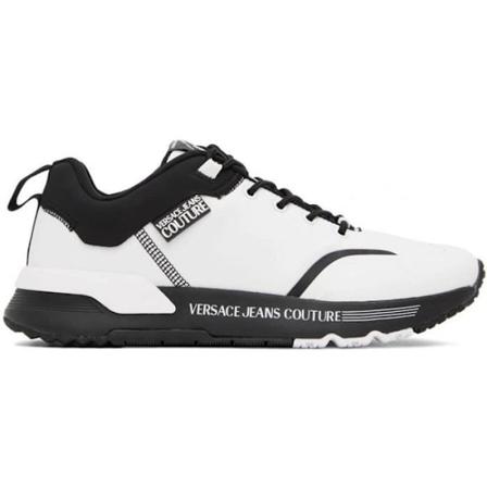 Sneakers - VERSACE JEANS COUTURE - Hvid - Flad hæl - Snørebånd - Rund tå Vit 42