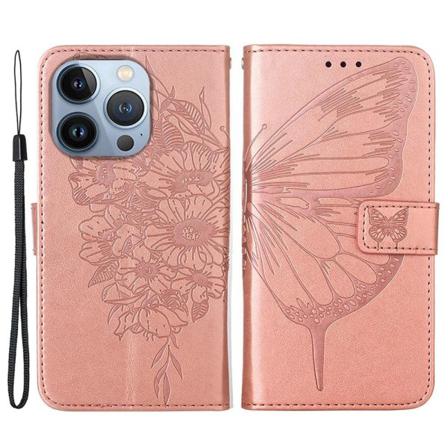 Yb Imprinting Flower Series-4 Iphone 14 Plus Fodral - Roseguld Rose Gold