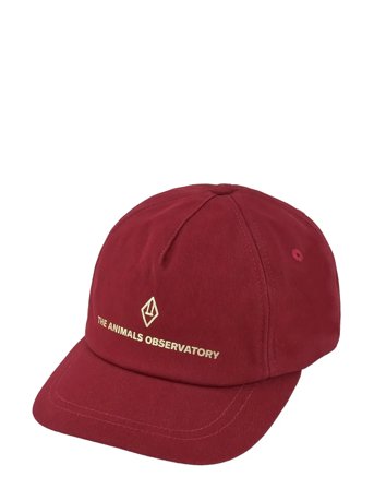 THE ANIMALS OBSERVATORY Maroon Hamster Cap - Burgundy - L