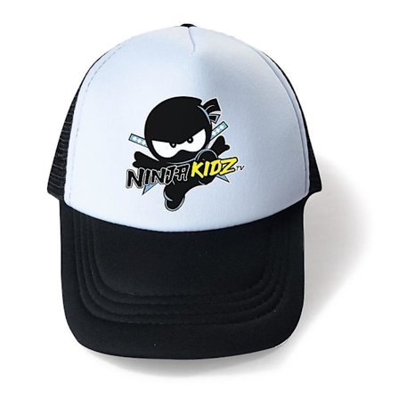 Børn Drenge Piger Ninja Kidz Tv Mesh Baseball Kasket Sommer Justerbar Snapback Åndbar Solhat Gaver (FMY)