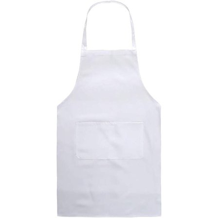 Holdbar og komfortabel unisex kokkeforkle med vaskbart frontlomme