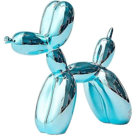 Resin Hund Statue Ballon Hund Skulptur Moderne Dekorativ Til Stue Og Kontor