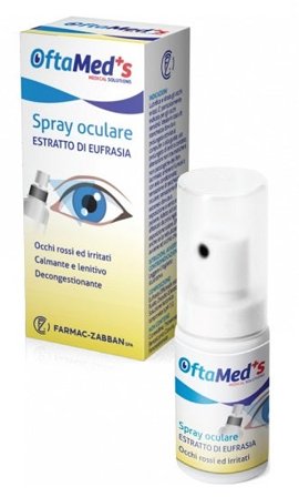Oftamed's Spray Oculare Occhi Rossi E Irritati Estratto Eufrasia