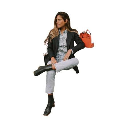 Alohas, West Vintage Boots Czarny, Kobieta, Rozmiar: 35 EU