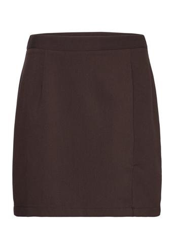 Annali Skirt-1 Kort Skjørt Brun A-View*Betinget Tilbud
