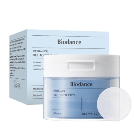 60 Biodance Collagen Pads, Elastiska, Lugnande och Närande, Blå