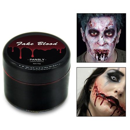 Halloween Makeup Blod Ansikte Kroppsfärg Sår Ärr Blåmärken Va