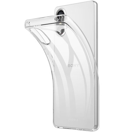 Sony Xperia 10 VI -puhelimen kuori, sormenjälkienesto, erittäin läpinäkyvä TPU-materiaali