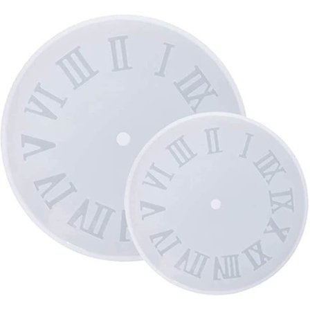 2 stk. Romertal Harpiks Silikonform Smykkefremstilling