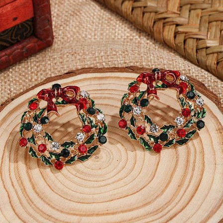 1 par julörhängen stiftörhängen