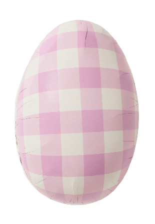 Åhléns Home Påskägg GINGHAM 15 cm Påsk Flerfärgad ONESIZE
