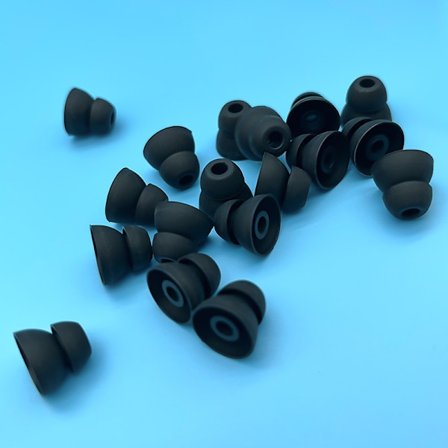 20 x Vaihdettavat Silikoniset Korvatulpat Kuulokkeille