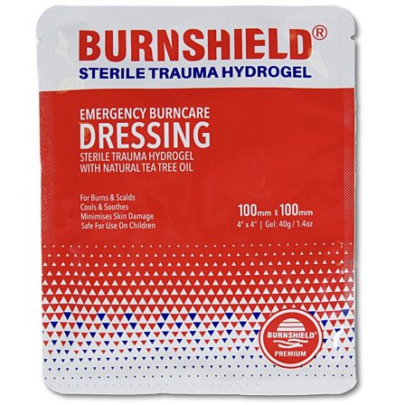 Burnshield Dressing 3590 Brænd forbindinger 10x10 cm, Førstehjælp