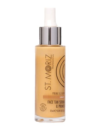 St. Moriz Pro Prime & Glow Face Tan Serum Light 25 Ml - Nude - 25 ML