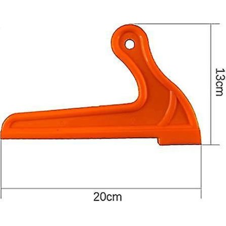 2 stk. Træbearbejdningspushsticks V-type Sikkerhed Orange