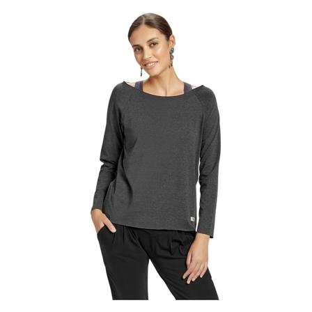 by Insomnia, Bluzka z długim rękawem Olivia Long Szary, Kobieta, Rozmiar: S