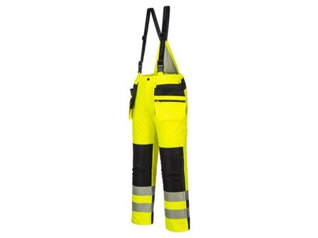 PORTWEST Vinterbyxa varsel PW351 kl2 gul 2XL - Lyreco - Arbetskläder - Arbetsbyxor och shorts - Varselbyxor