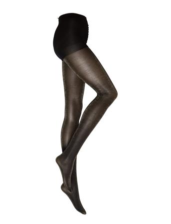 Tights 40 Den Lurex Lingerie Pantyhose & Leggings Svart Lindex