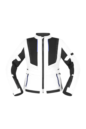 Chaqueta de Moto Richa Monaco Mesh WP Mujer Gris claro L