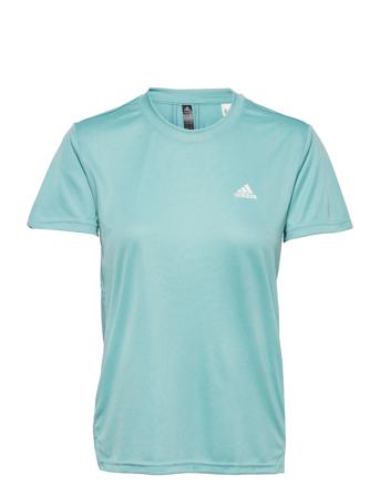 Aeroready Designed To Move 3-Stripes Sport Tee W Blue Adidas Performance