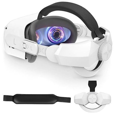 Justerbart hovedbånd, der passer til Oculus/Meta Quest 2 VR-headset