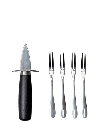 Oyster Set Ostrica S/5 Home Tableware Cutlery Seafood Cutlery Sets Sort ByOn