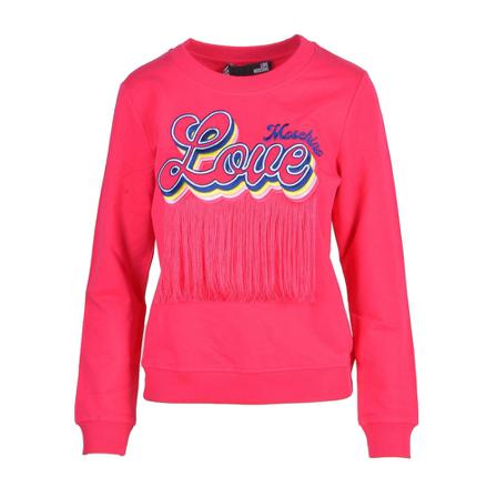 Love Moschino, Sweatshirt Różowy, Kobieta, Rozmiar: S